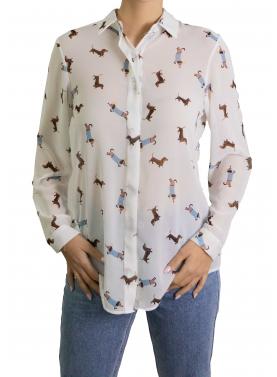 Camicia con bassotti 